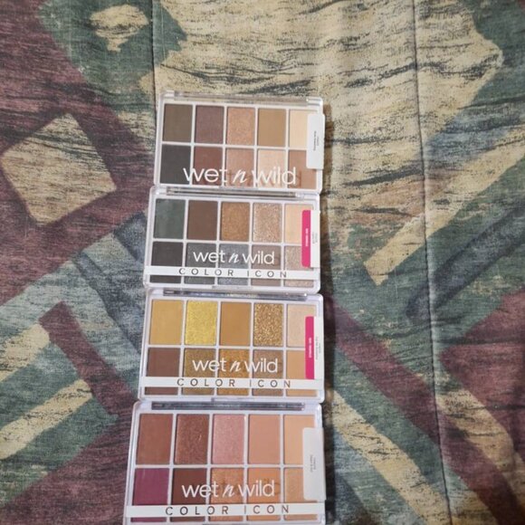 💕 Wet n Wild Color Icon — Bundle of 4 Palettes (New + Lightly Swatched) 💕 - Picture 2 of 6